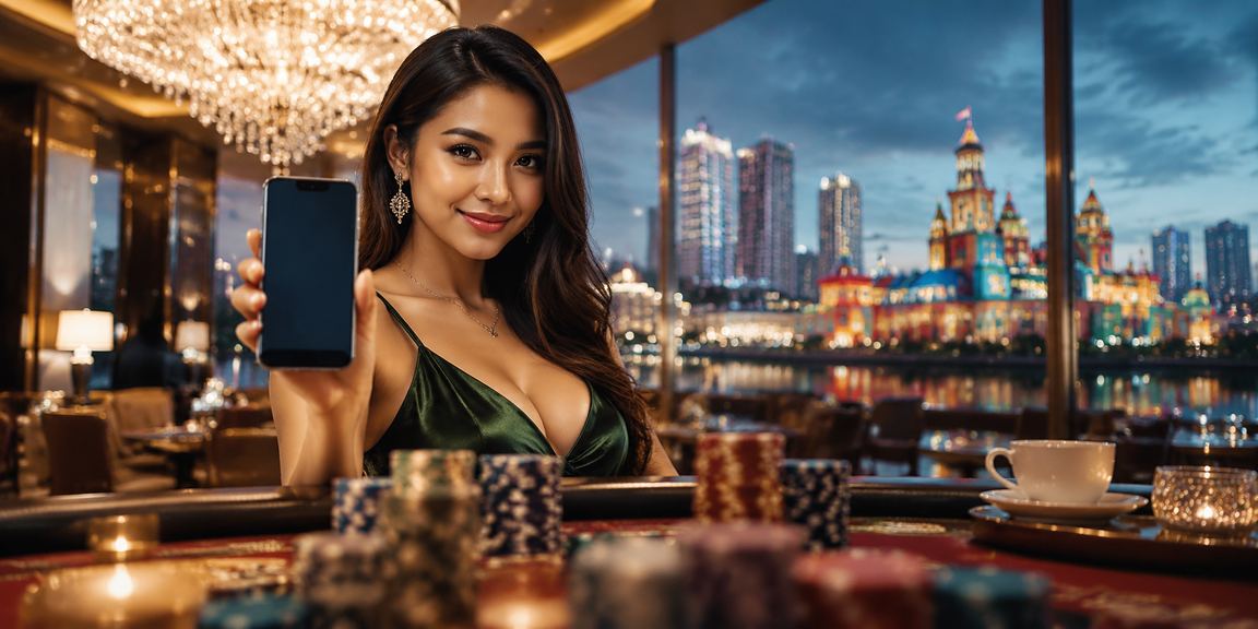 Pemain Malaysia mengakses pertaruhan sukan maya melalui telefon pintar dengan gaya tradisional